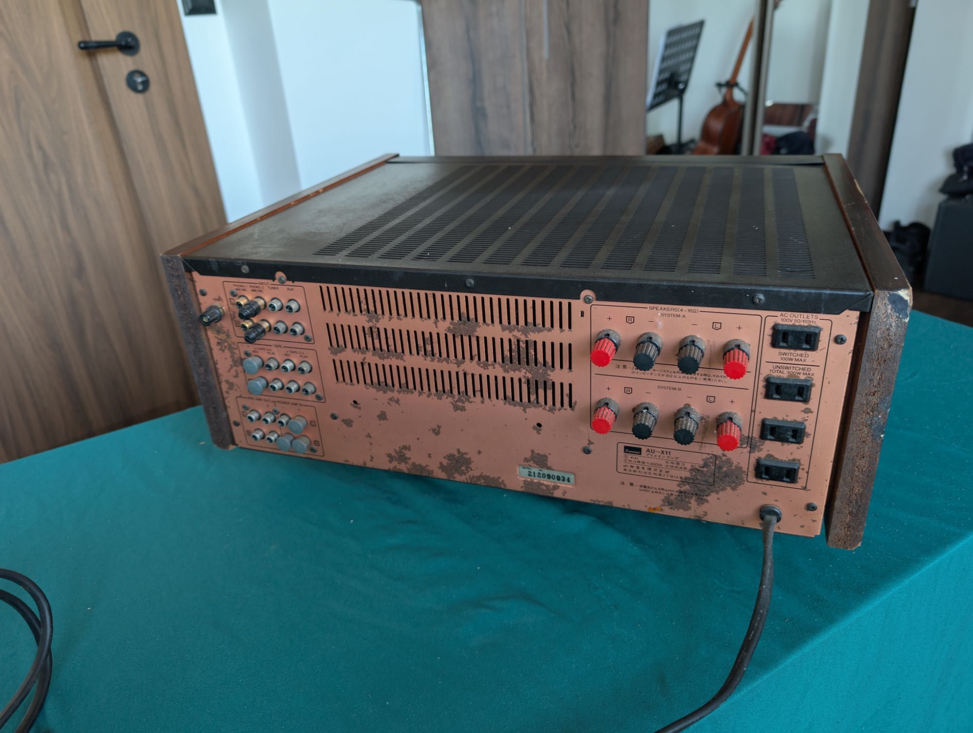 Sansui AU‑X11 | Referencyjny wzmacniacz | Dual Mono | 100% oryginał