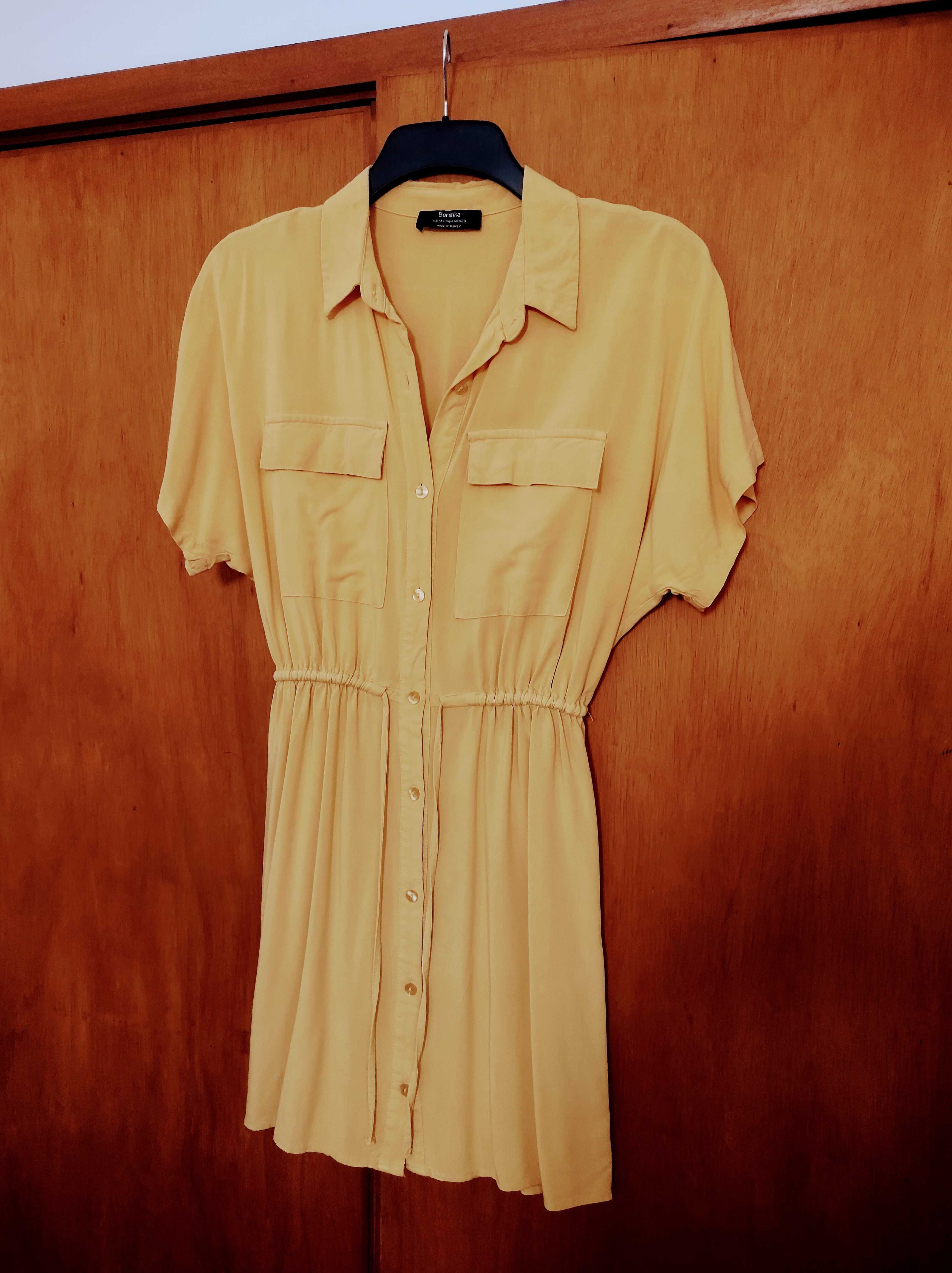 Vestido Casual Amarelo