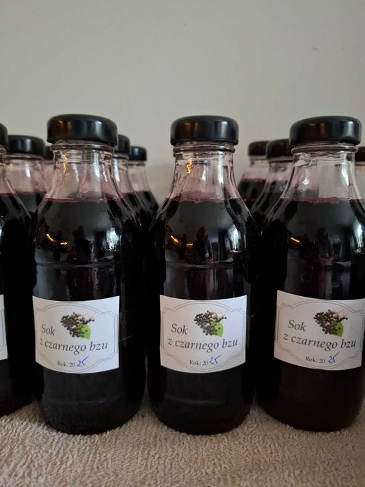 Sok  z  czarnego bzu