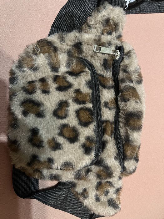 Бананка сумка леопард