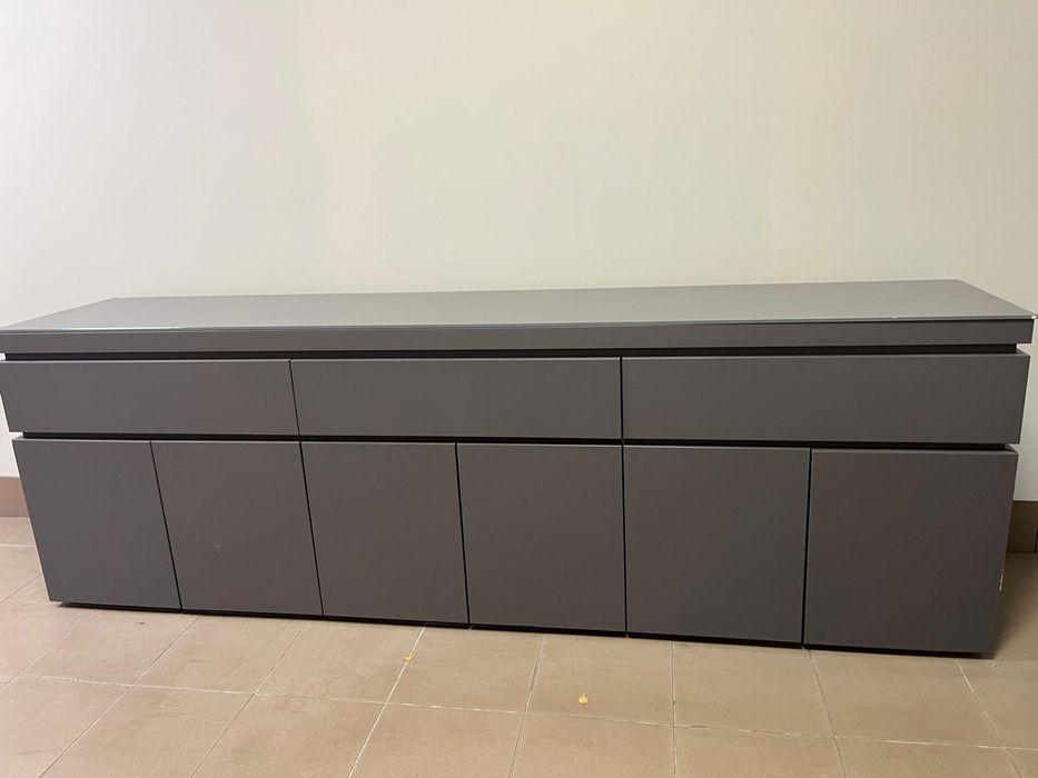 Lada biurowa szara/Komoda