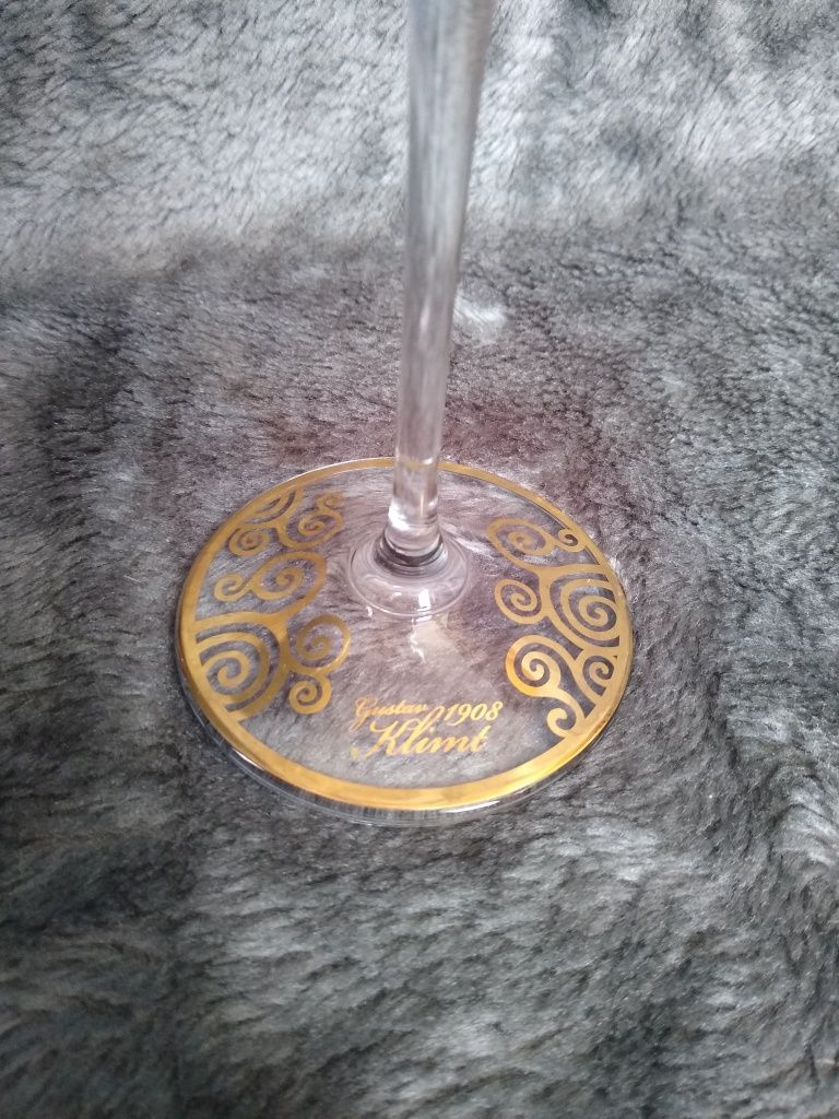 Kieliszek do wina z nadrukiem G. Klimt