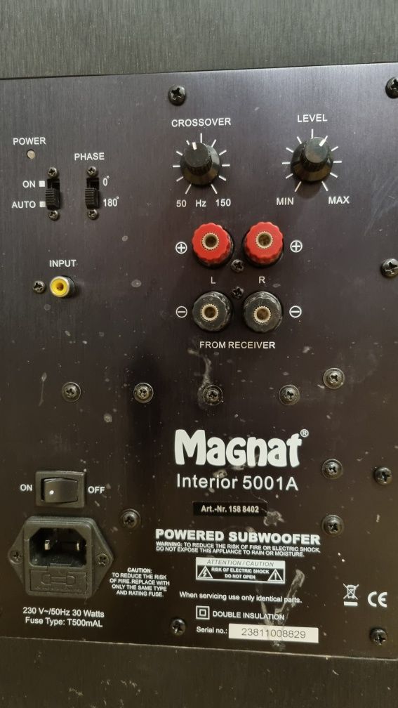 Subwoofer Magnat 5001A