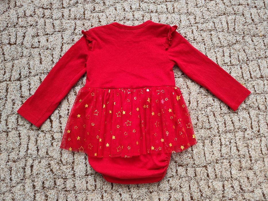 Сукня боді новорічна 80 86