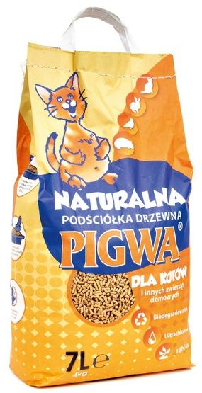 Ekologiczna ściółka dla kota i gryzoni Pigwa drzewna żwir drewniany 7L