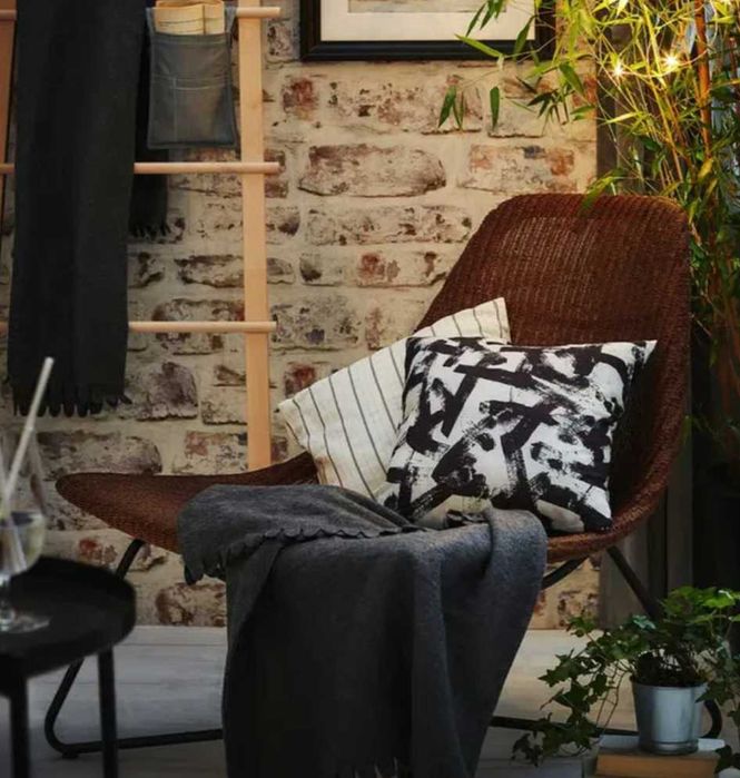 Vendo Poltrona/Cadeirão IKEA RÅDVIKEN castanho escuro/preto