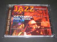 jazz cafe presents joe farrell paul horn cd musica selado