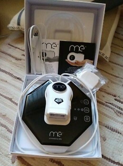 Depiladora unisex Me Elos Super Touch 300K, IPL + RF, cor preta