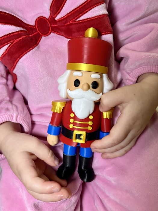 Лускунчик 3D іграшка  новорічний декор