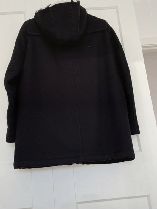 Casaco Sobretudo Zara Preto Zebra senhora M