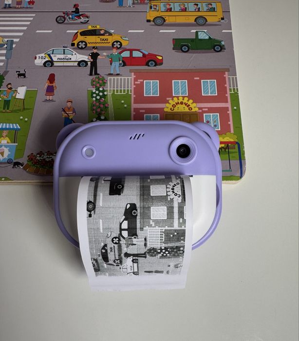 Дитячий Фотоапарат Принтер. Дитяча Камера миттєвого друку + термопапір