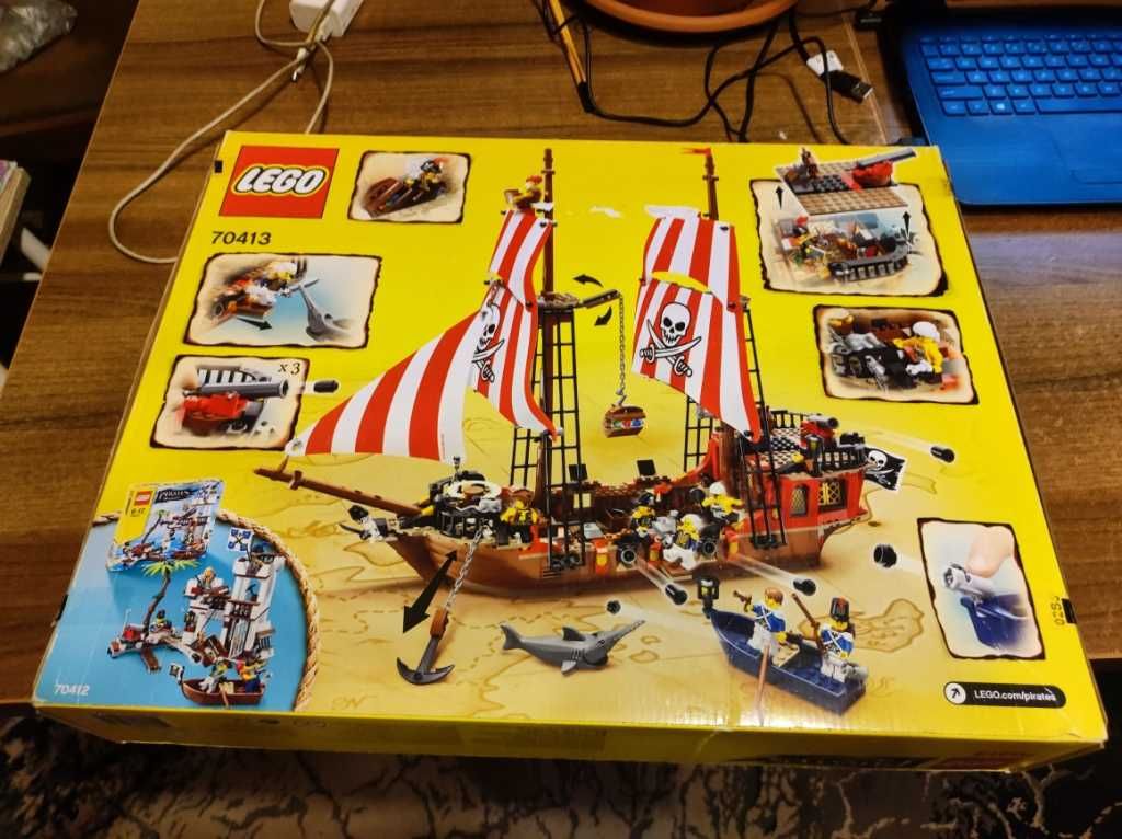 Lego 70413 The Brick Bounty Pirates Nowy zaplombowany