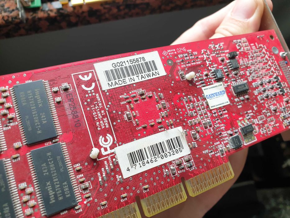 GEFORCE4 MX-440 128MB GW15110FP094 nvidia geforce 4 MX440 agp TV-OUT