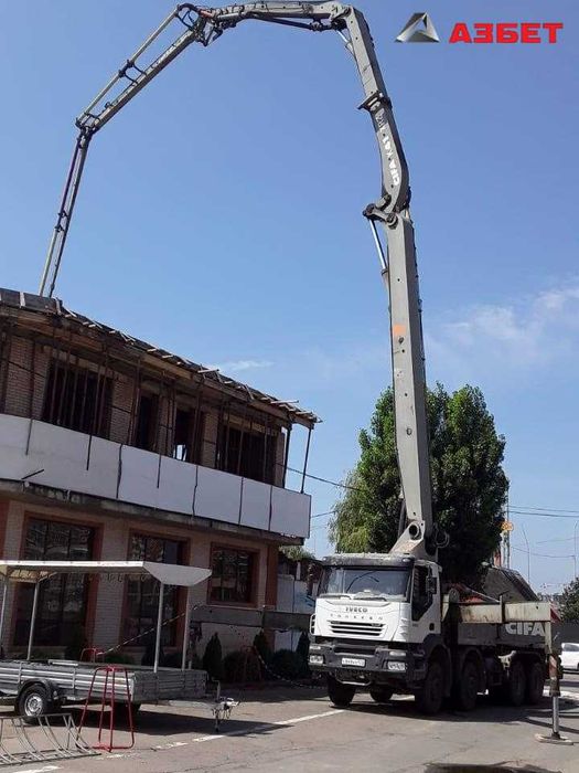 Оренда бетононасосів м. Київ та Київська обл.