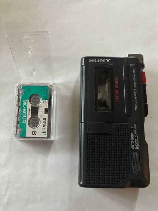 Dyktafon Sony   Microcassette-corder M-450  powystawowy