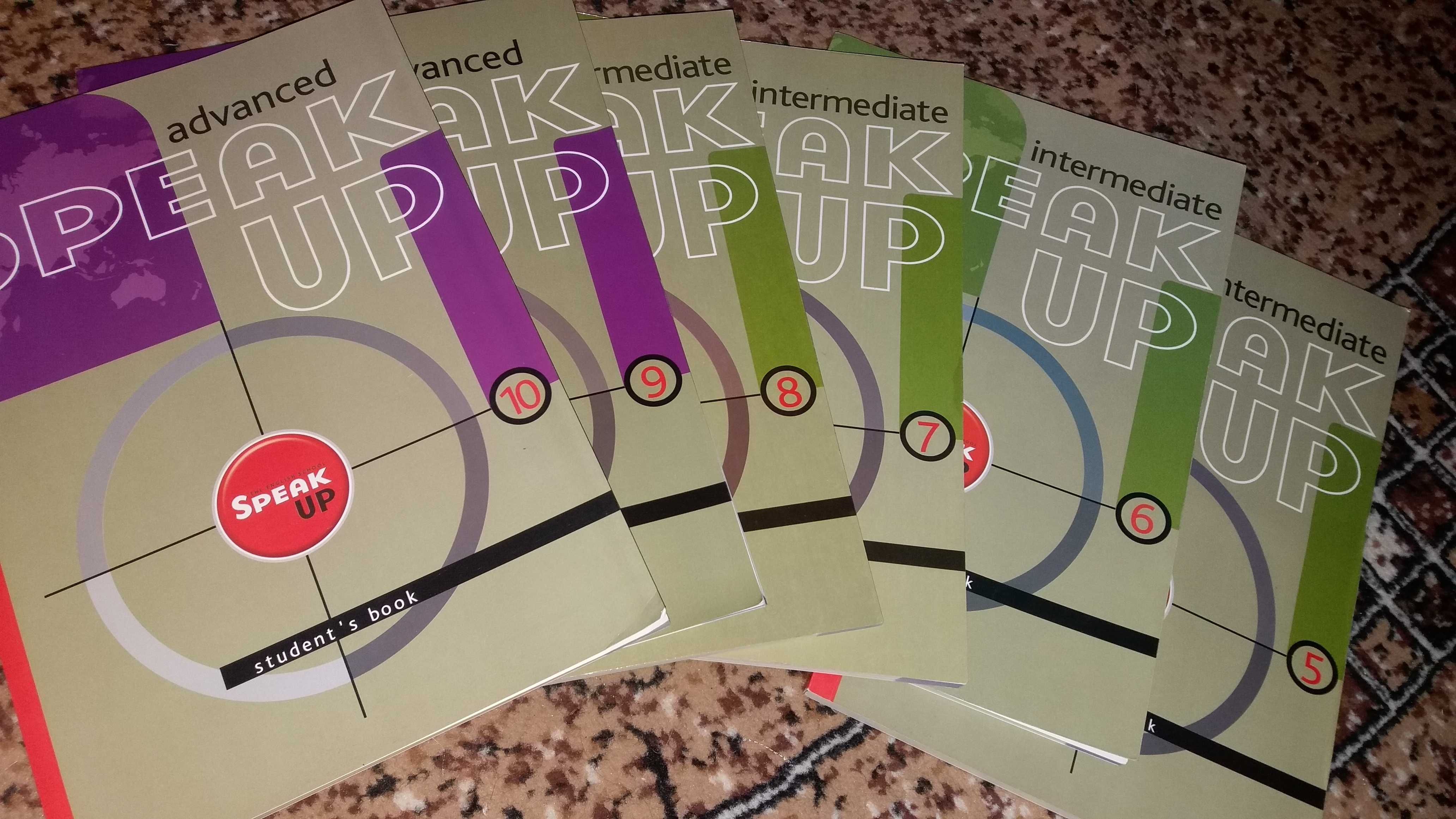 Учебники английского Speak up (5-10) student's books