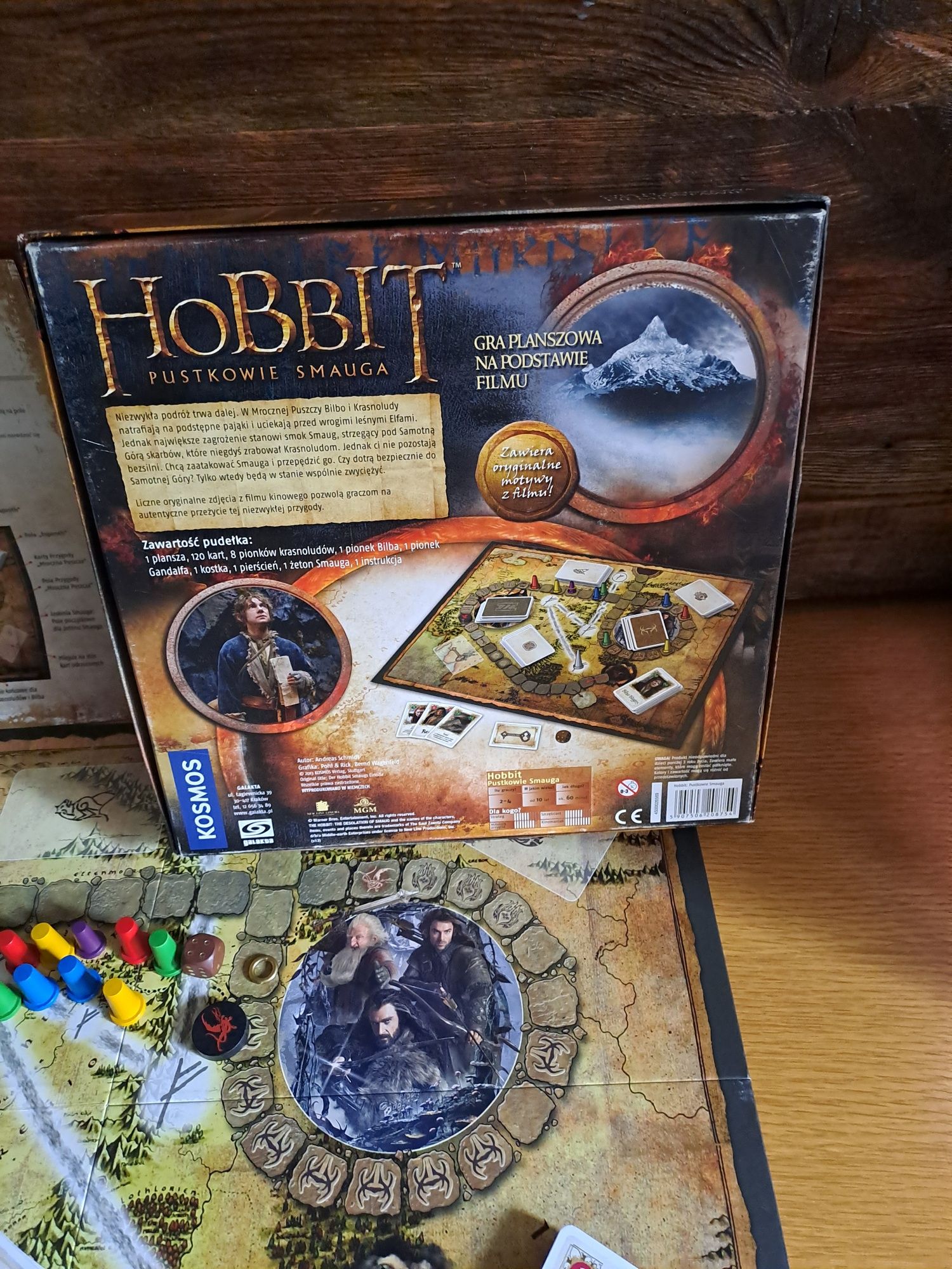 Hobbit pustkowie Smouga gra planszowa