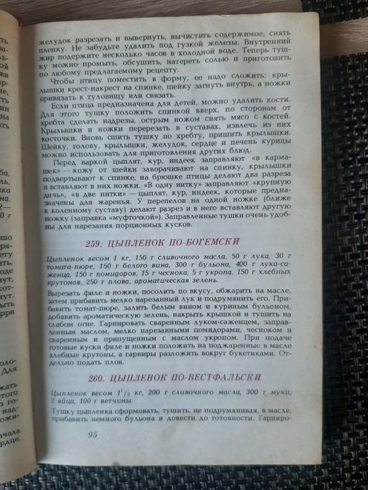 Німецька кухня, 1995 р в, російською мовою