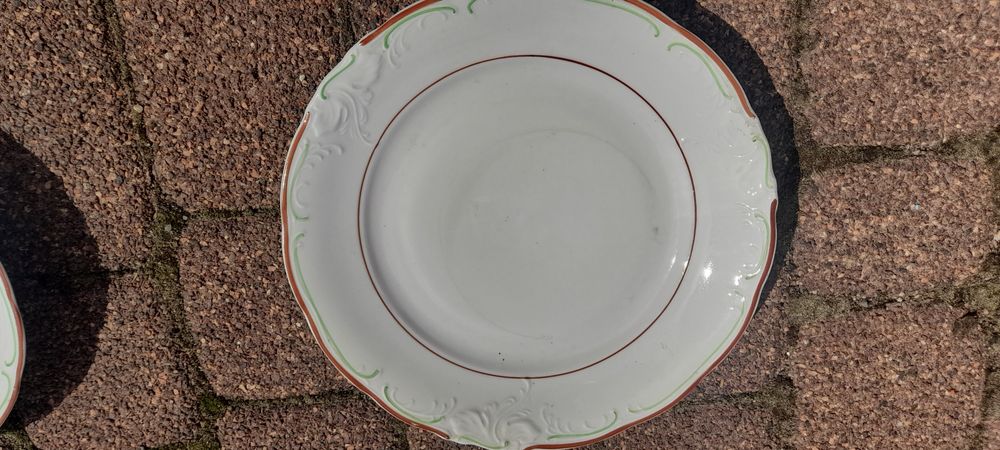 Zabytkowe Talerze Wałbrzych 6+6