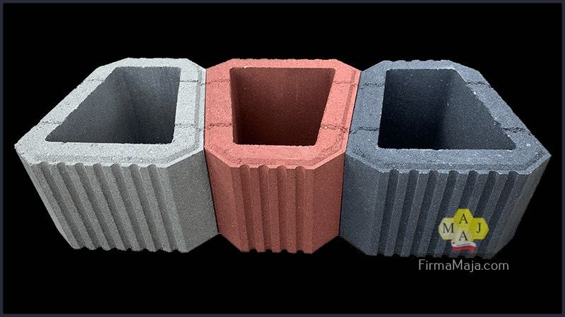 Gazony klomby betonowe na murek i zakręty dosatwa w całym kraju