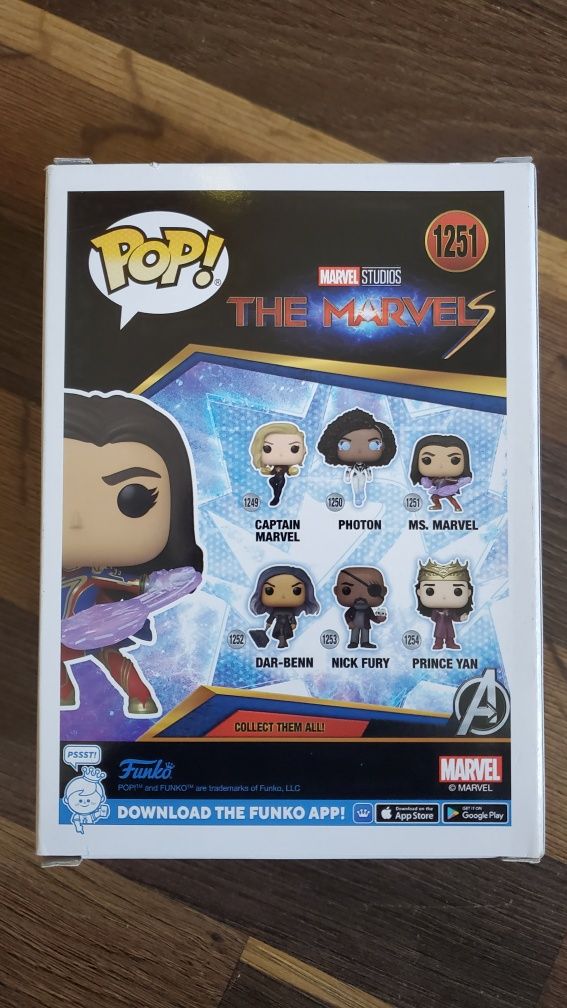 Эксклюзивные фигурки от Funko Pop.  MS. MARVEL