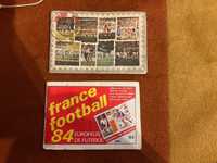 Cadernetas Futebol 1984 France Football e Futebol Post