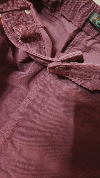 Жіноча спідниця вєльвєтова в рубчик