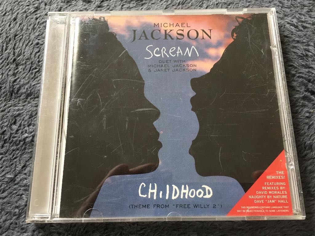 MICHAEL JACKSON - Scream - Childhood org. 1995 USA EP RAR