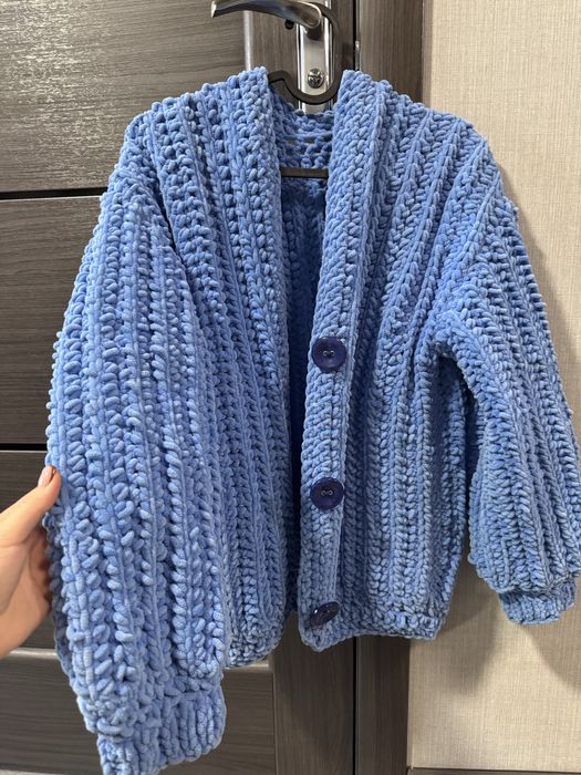 Кардиган плюшевий