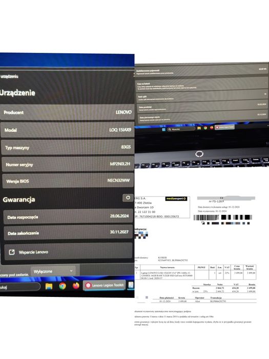 LENOVO LOQ 15IAX9 144Hz i5-12450HX 16/512 Gb RTX4060
12450HX 16GB