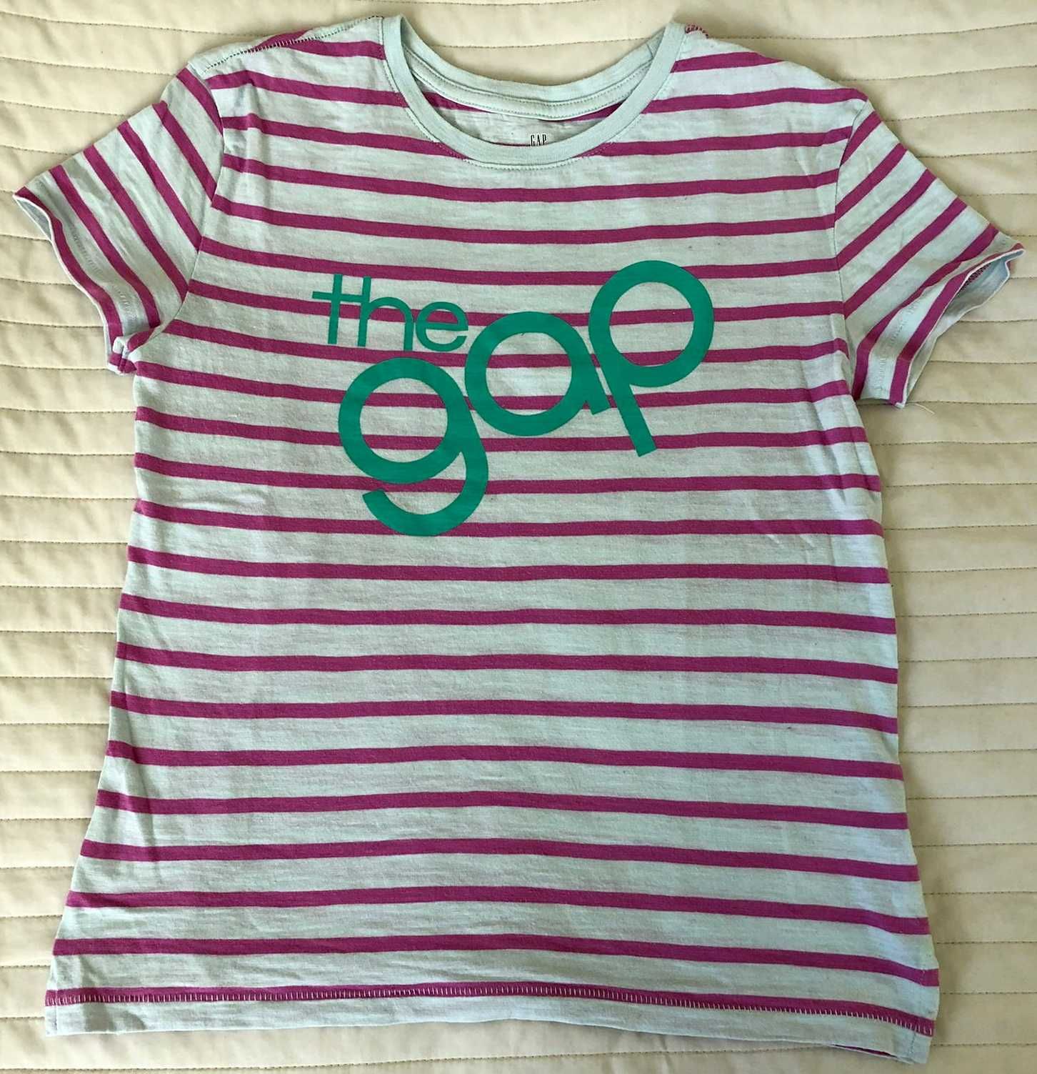 Gap kids XXL r. 158 w. 13 lat paski niebieski fioletowy