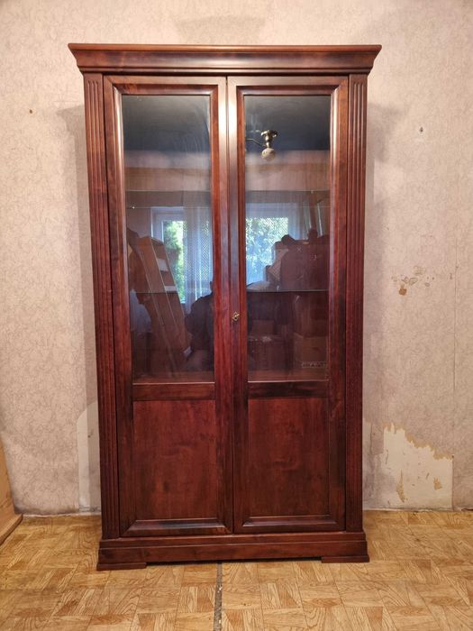 Używane Meble do SALONU - witryna i regal