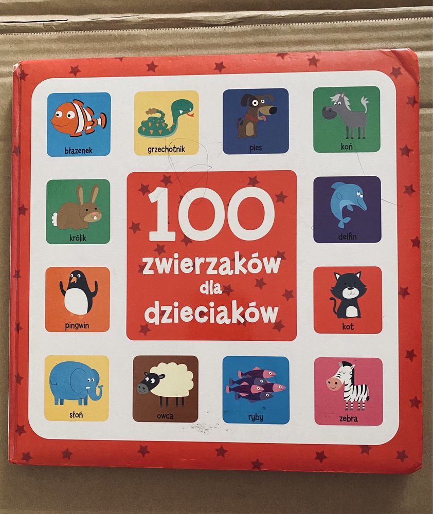 Książka dla malucha, 100 zwierzaków dla dzieciaków