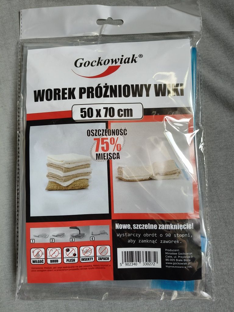 Sprzedam worek próżniowy 50/70
