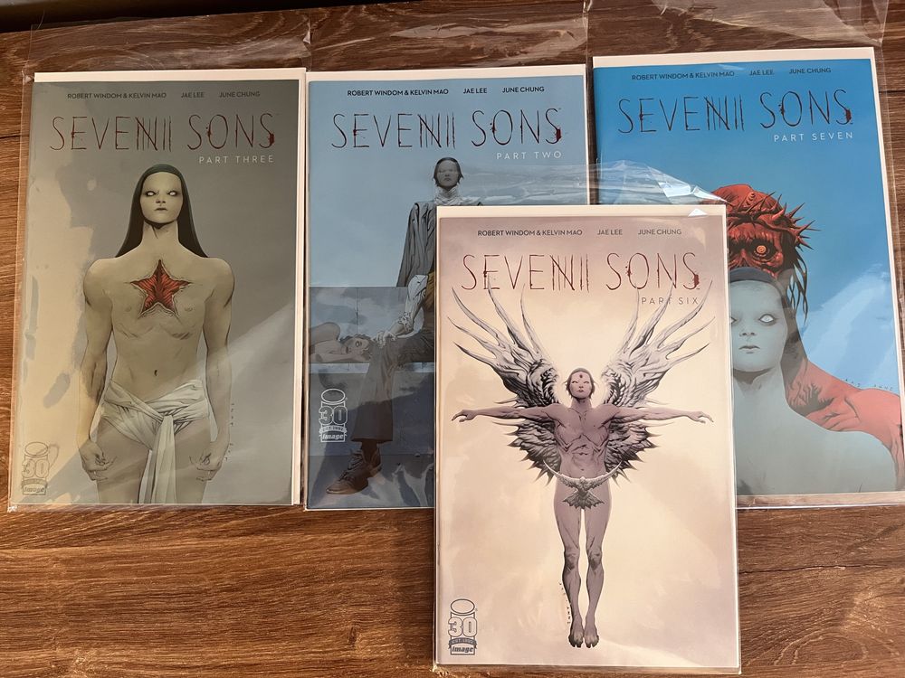 Seven sons 1-7 komplet. Komiksy USA Jae Lee