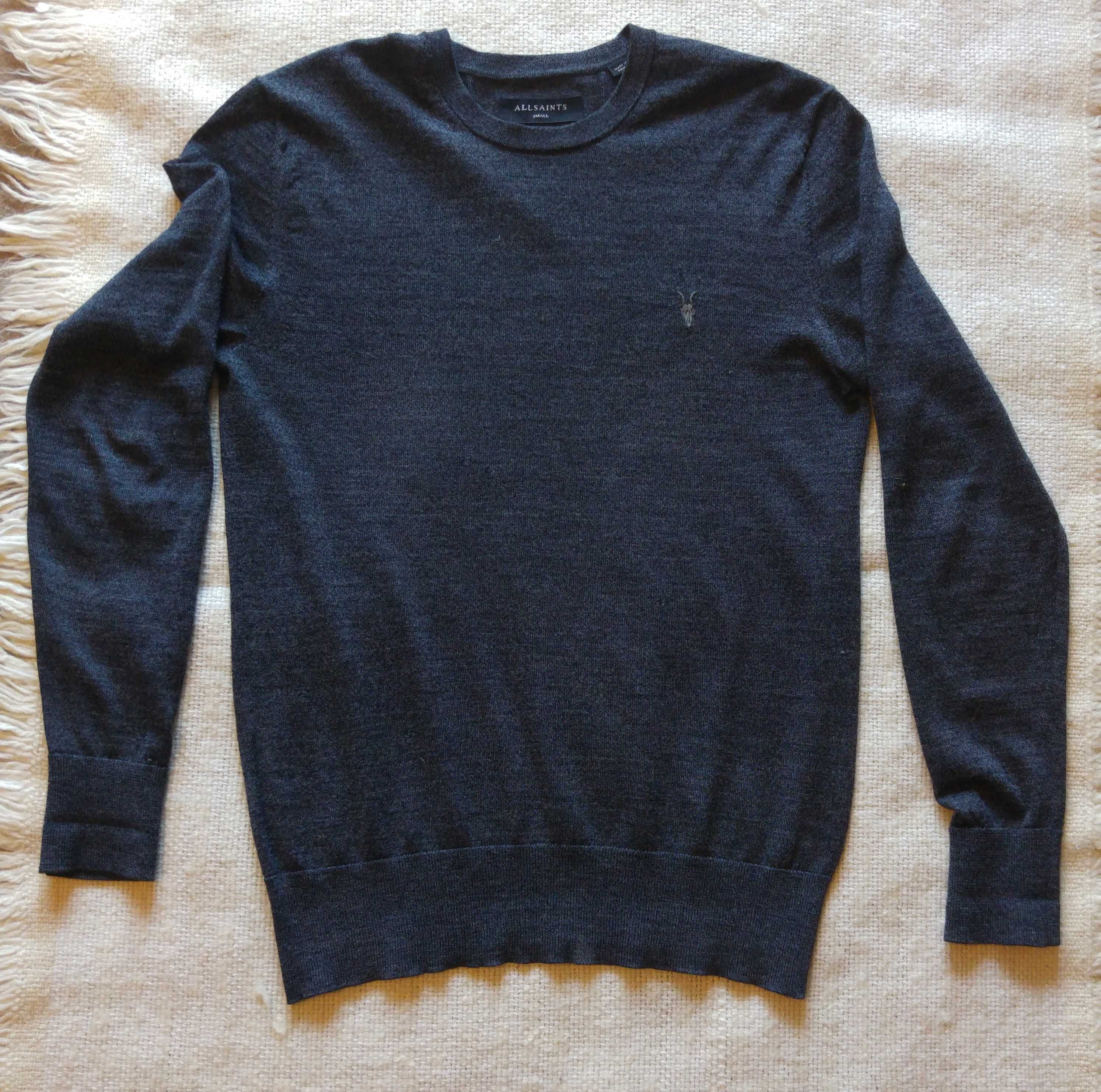 Sweter męski wełna merino ALL SAINTS