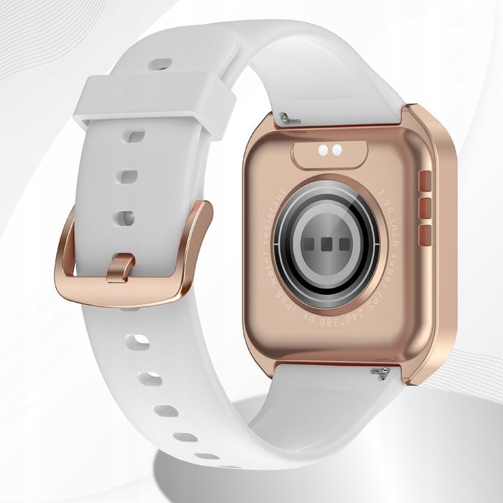 Smartwatch Zegarek Menu Damski Rozmowy Gry Polskie Sms 2 Paski Smart W