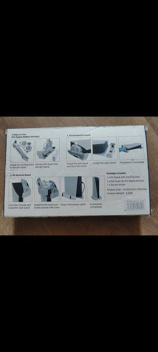 Підставка для PlayStation 5 з охолоджувальним вентилятором від Kytok