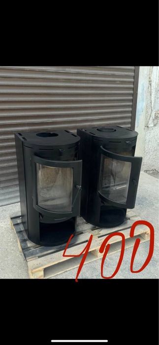 Піч-каміни  чавунні та металеві різної потужності