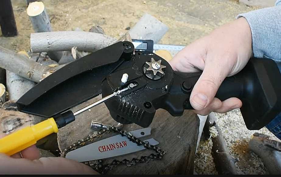 Акумуляторна пила Chain Saw 48V міць і ефективність для саду