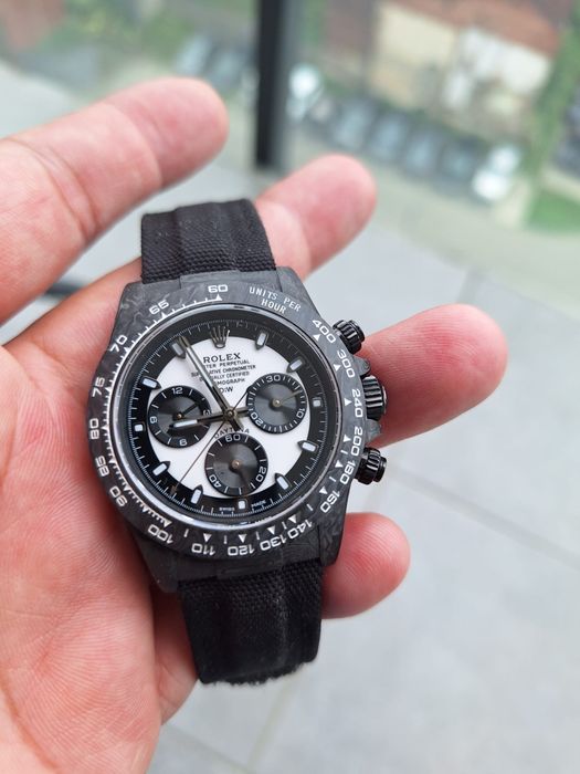 Rolex daytona cream carbon