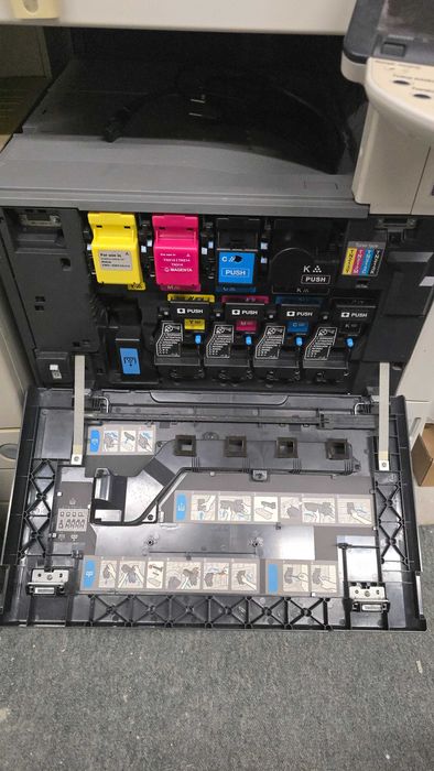 Xero kopiarka drukarka KONICA MINOLTA Bizhub C253 + tonery