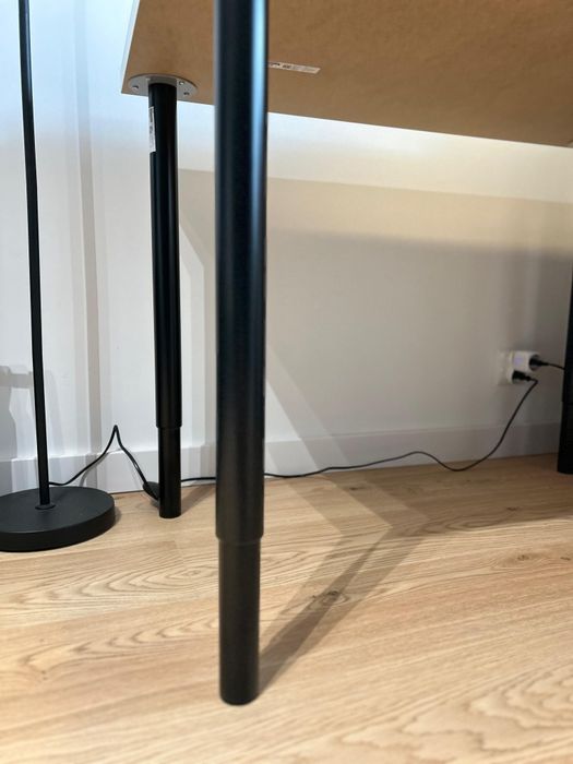 Biurko stół, ikea, regulowane 100x60