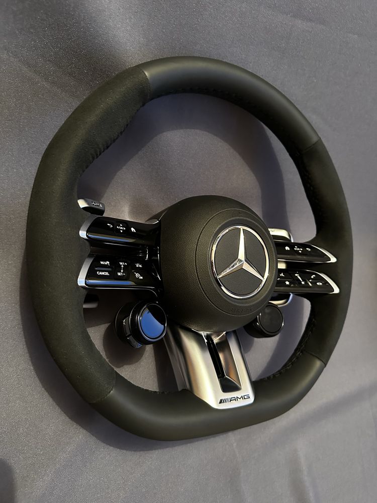 Руль Мерседес AMG 63 53 G 63 GLE 53 GLS 63 EQS 53 EQE E S C CLS AMG GT