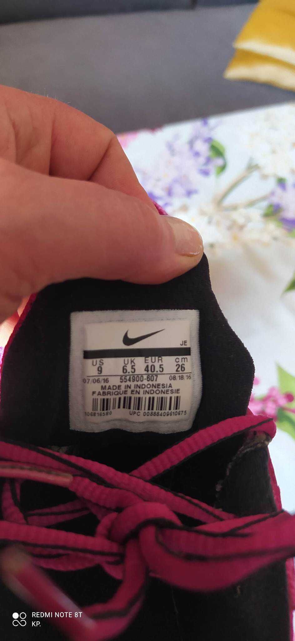 Różowe oryginalne Nike rozm 40