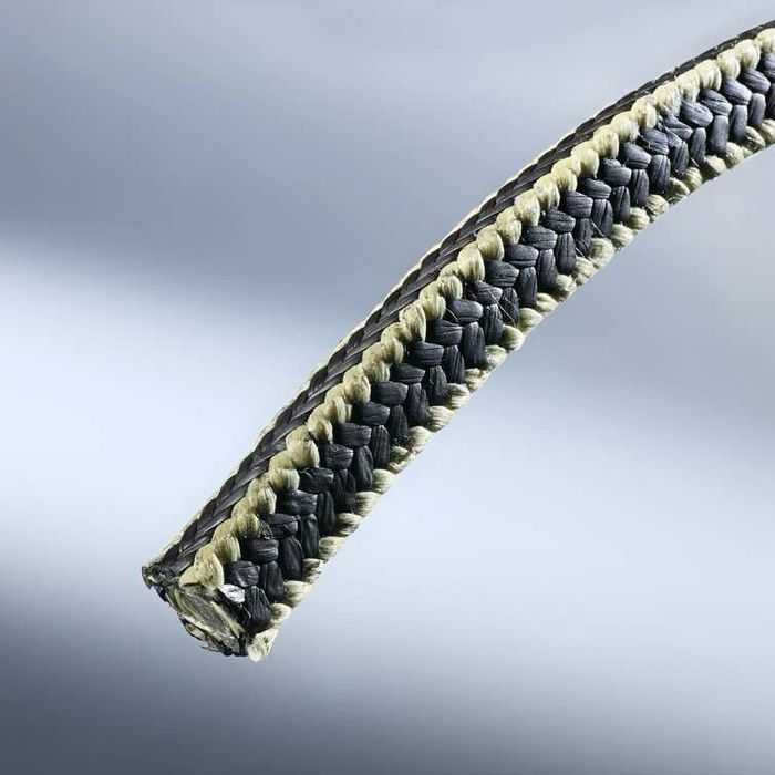 Уплотнение фторопласт квадратный гибкий химическая набивка сальник