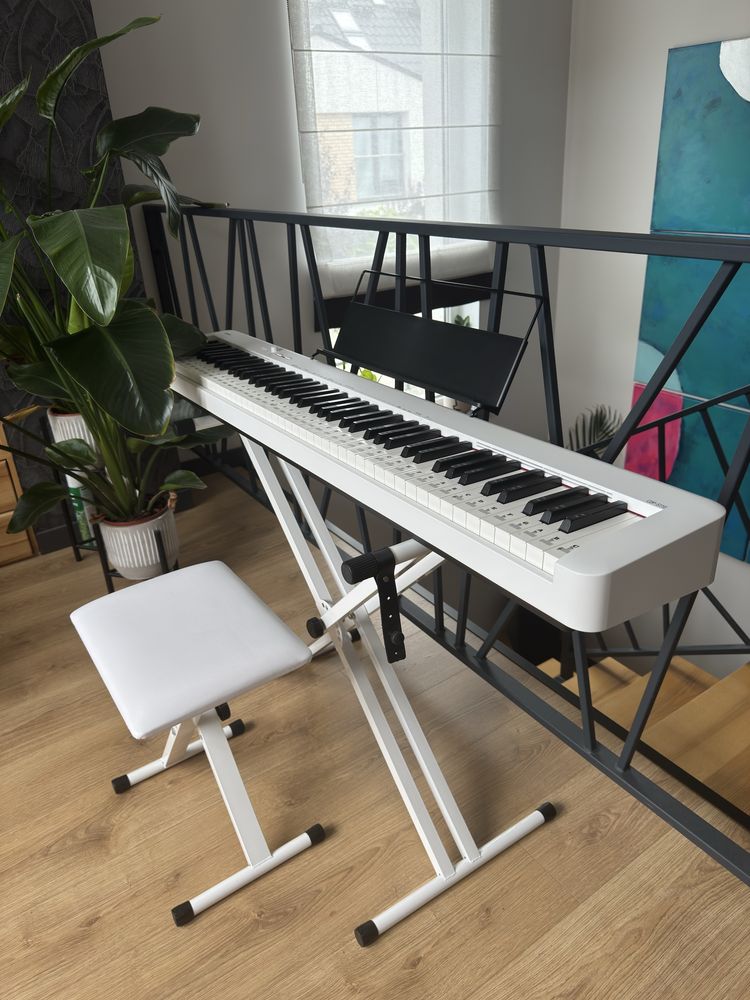 Pianino Casio CDP-S110 stan idealny zestaw białe