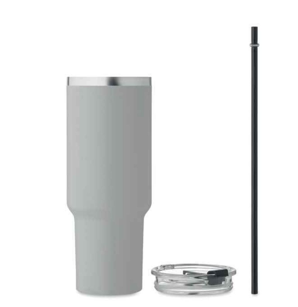 Copo Térmico 1200ml com Palhinha e Pegador