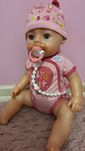 Lalka baby born, akcesoria, ciuszku, kocyki, pościel
