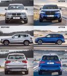 Комплект для автомобиля BMW X3 F25 в стиль BMW X3M G01 F97 2024+